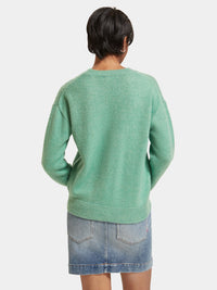 Intarsia Club Soda pullover