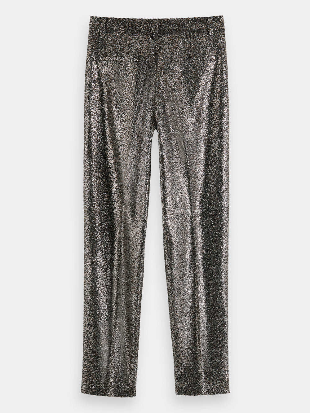 Lowry mid-rise pants in mixed sequins - Scotch & Soda AU