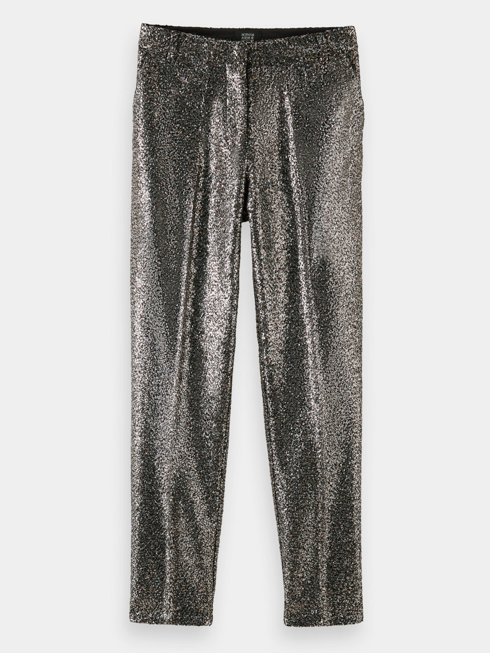 Lowry mid-rise pants in mixed sequins - Scotch & Soda AU