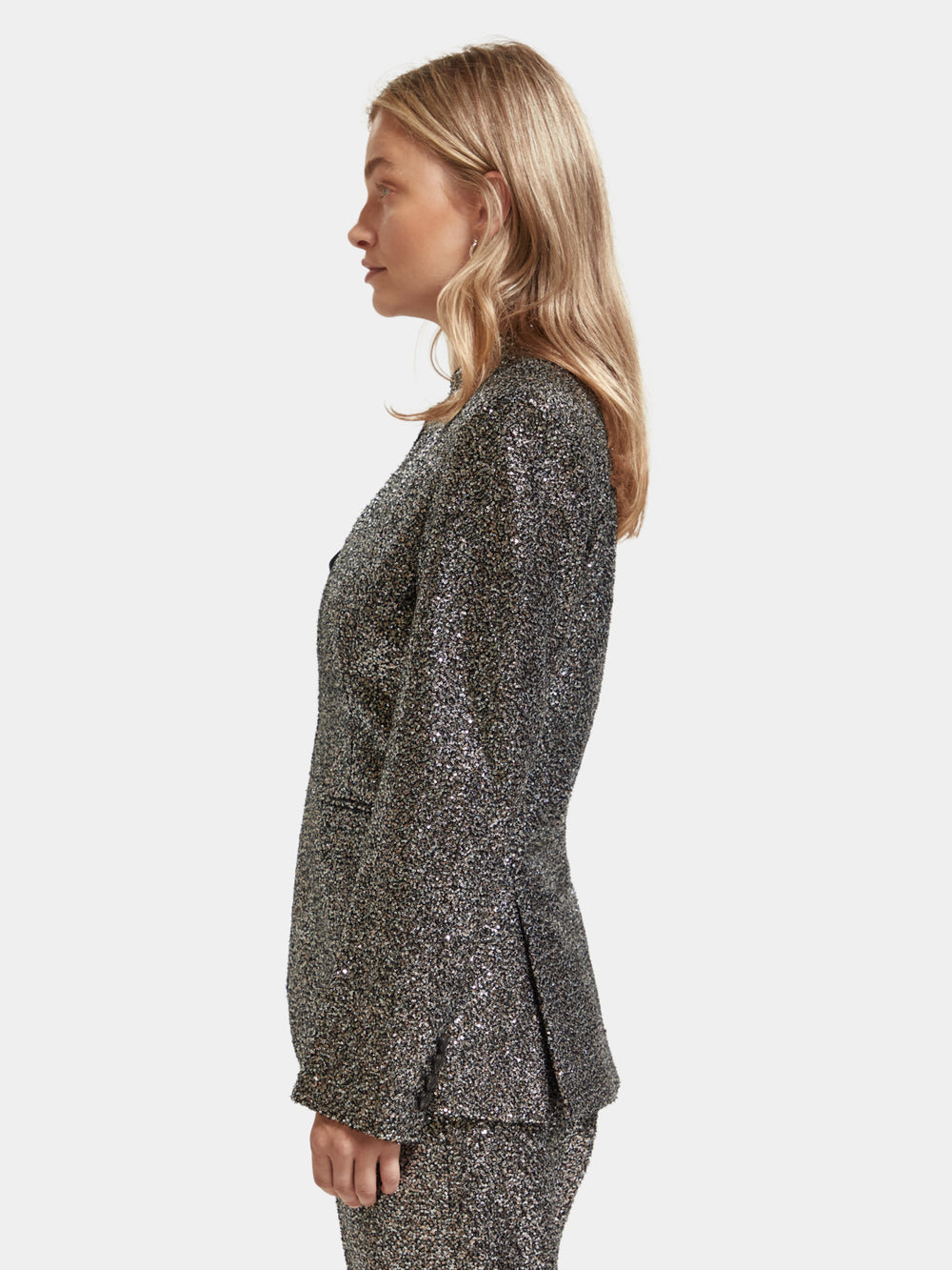 Blazer in mixed sequins - Scotch & Soda AU