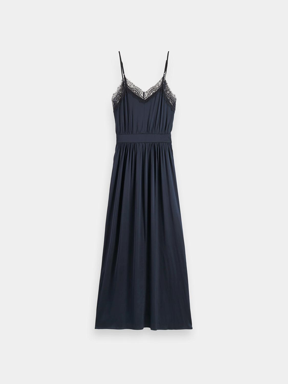 Lace camisole maxi dress