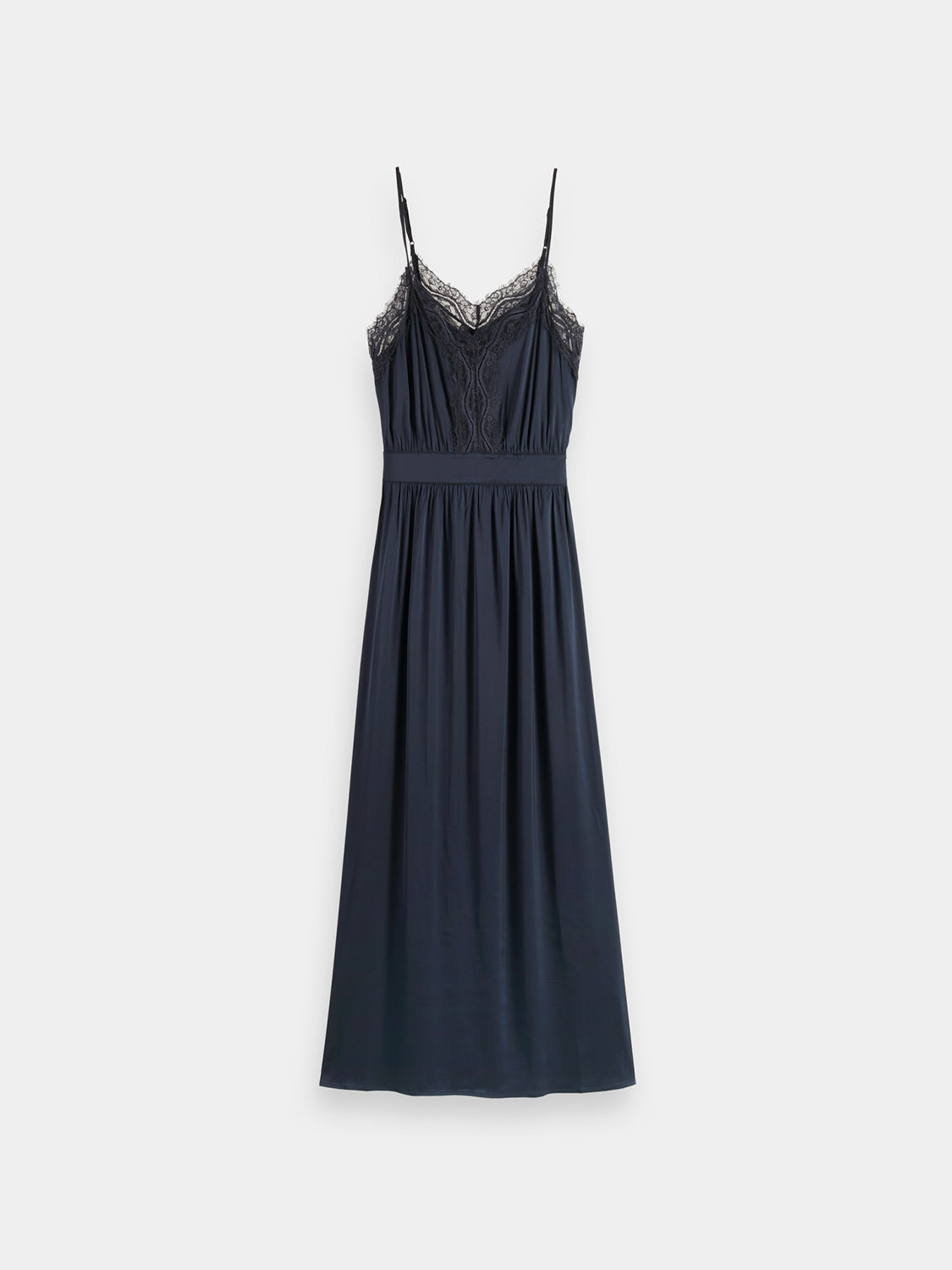 Lace camisole maxi dress