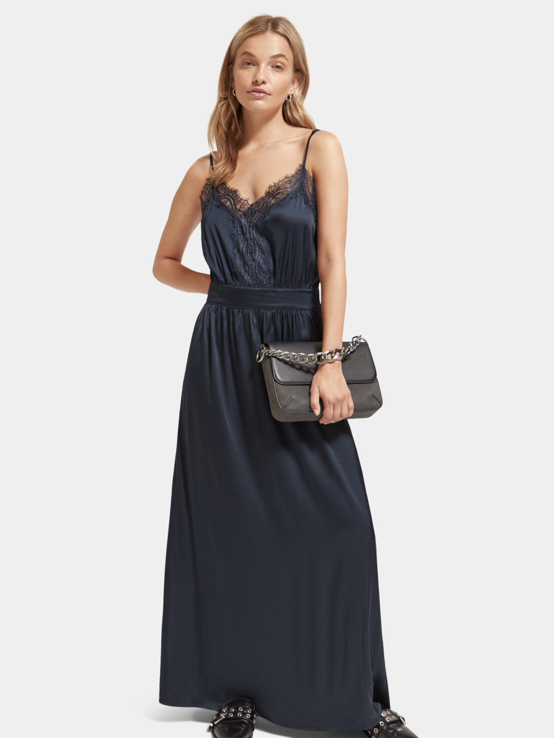 Lace camisole maxi dress - Scotch & Soda AU