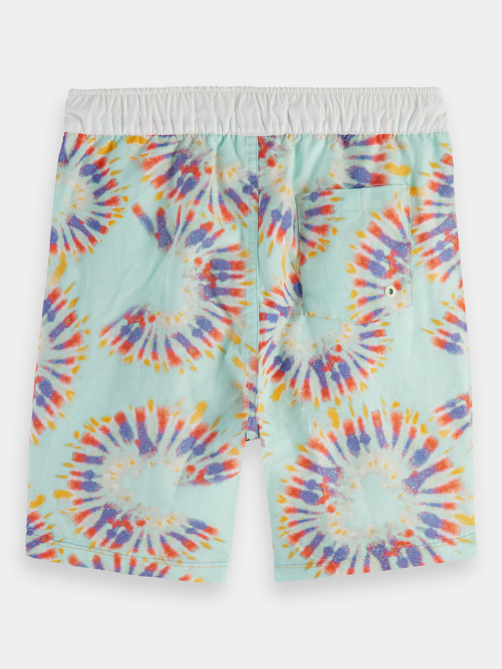 Tie-dye printed swim shorts - Scotch & Soda AU