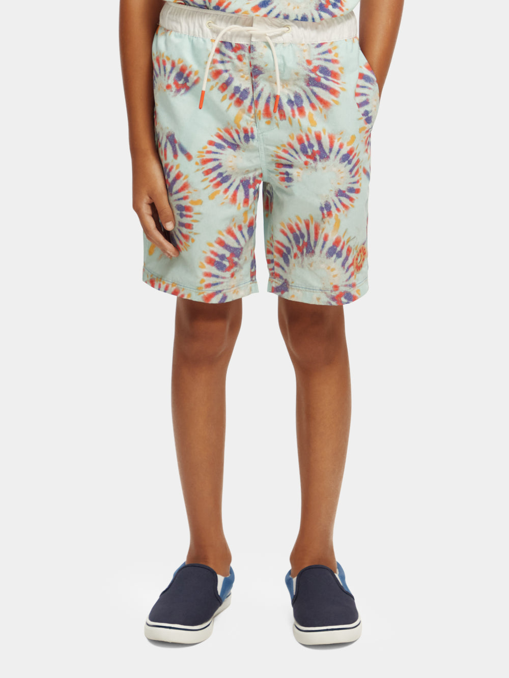 Tie-dye printed swim shorts - Scotch & Soda AU