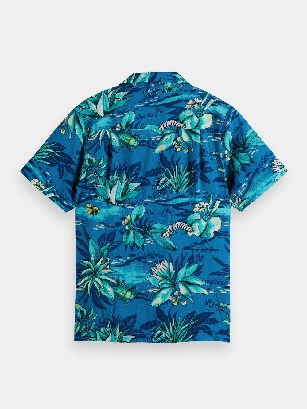 Relaxed-fit printed camp shirt - Scotch & Soda AU