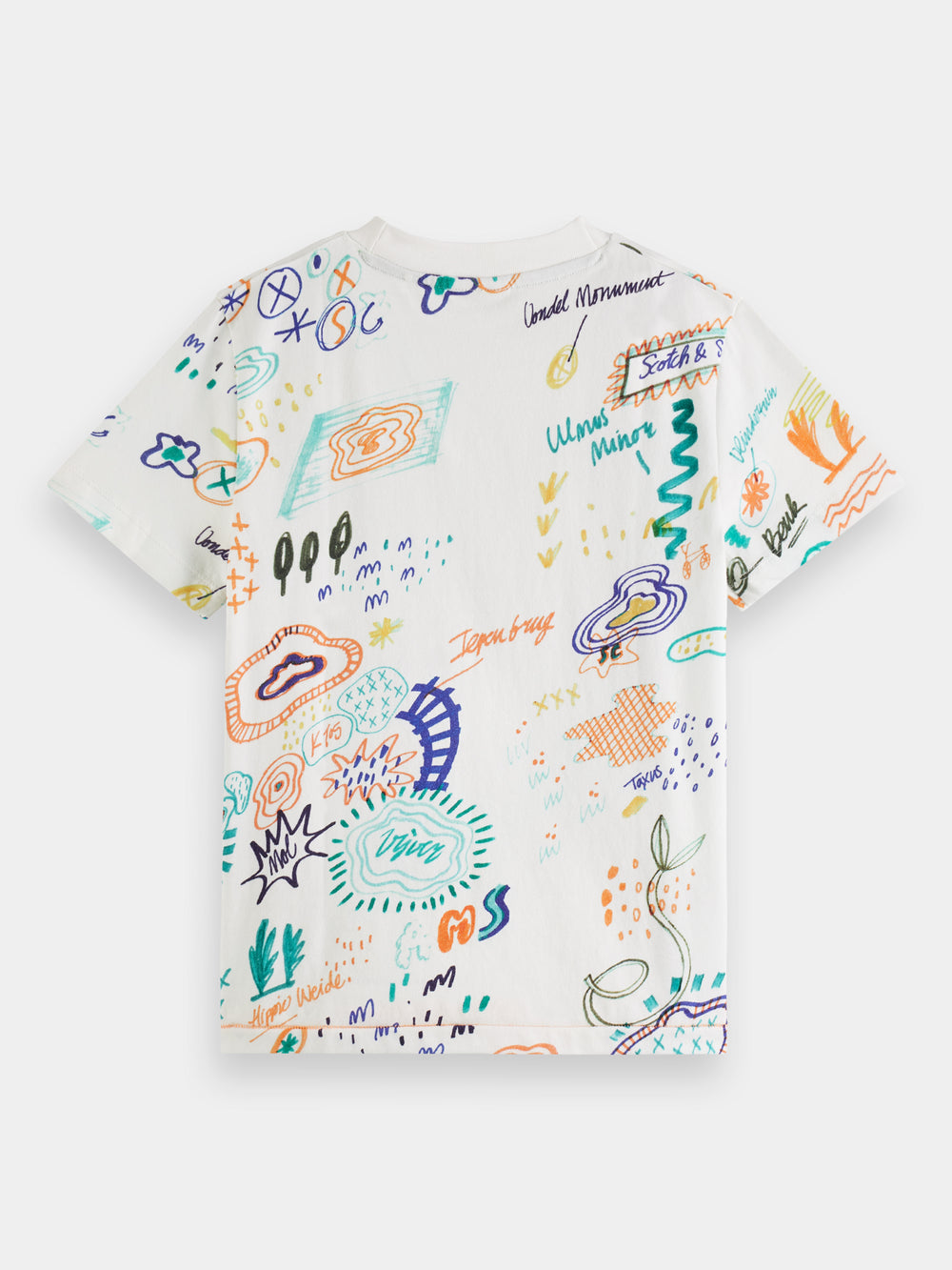 Relaxed fit printed t-shirt - Scotch & Soda AU