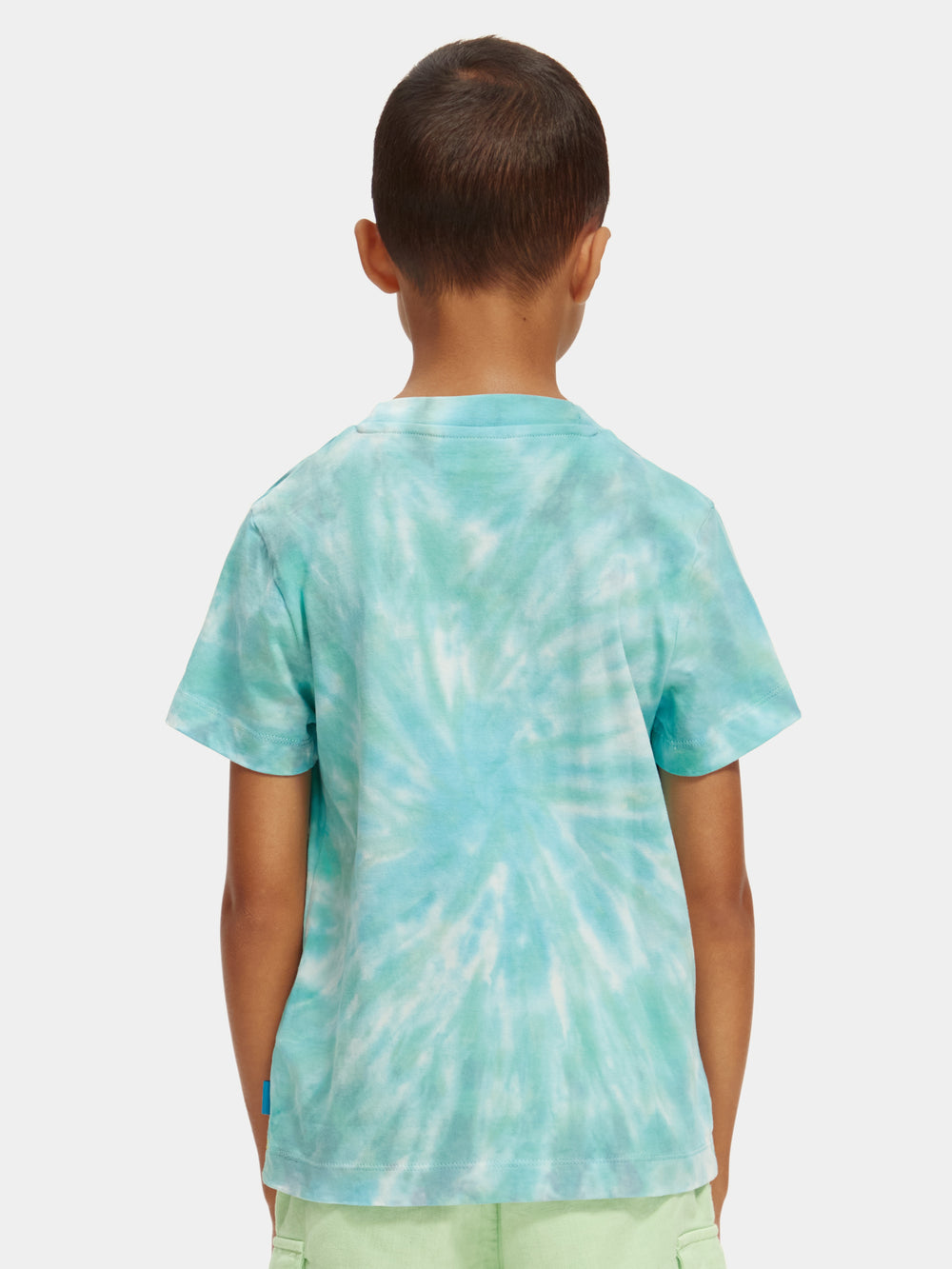Relaxed fit graphic tie-dye t-shirt - Scotch & Soda AU