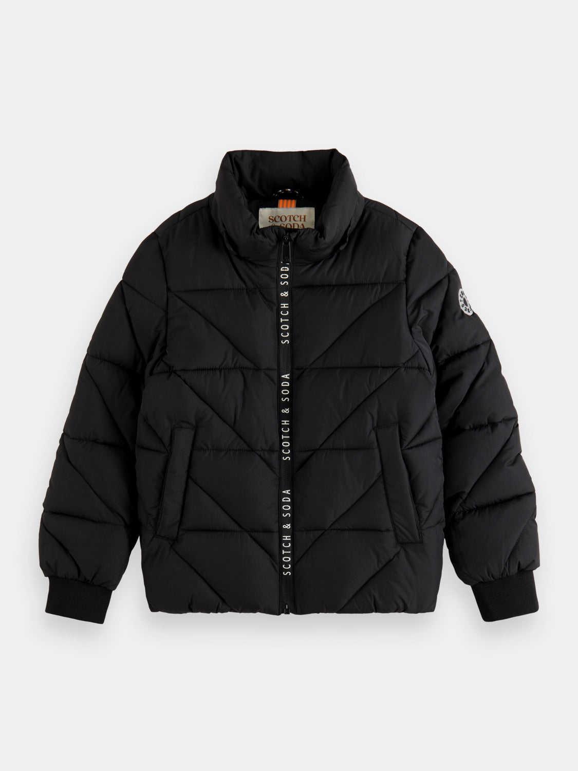 Kids - Water-repellent hooded jacket - Scotch & Soda AU