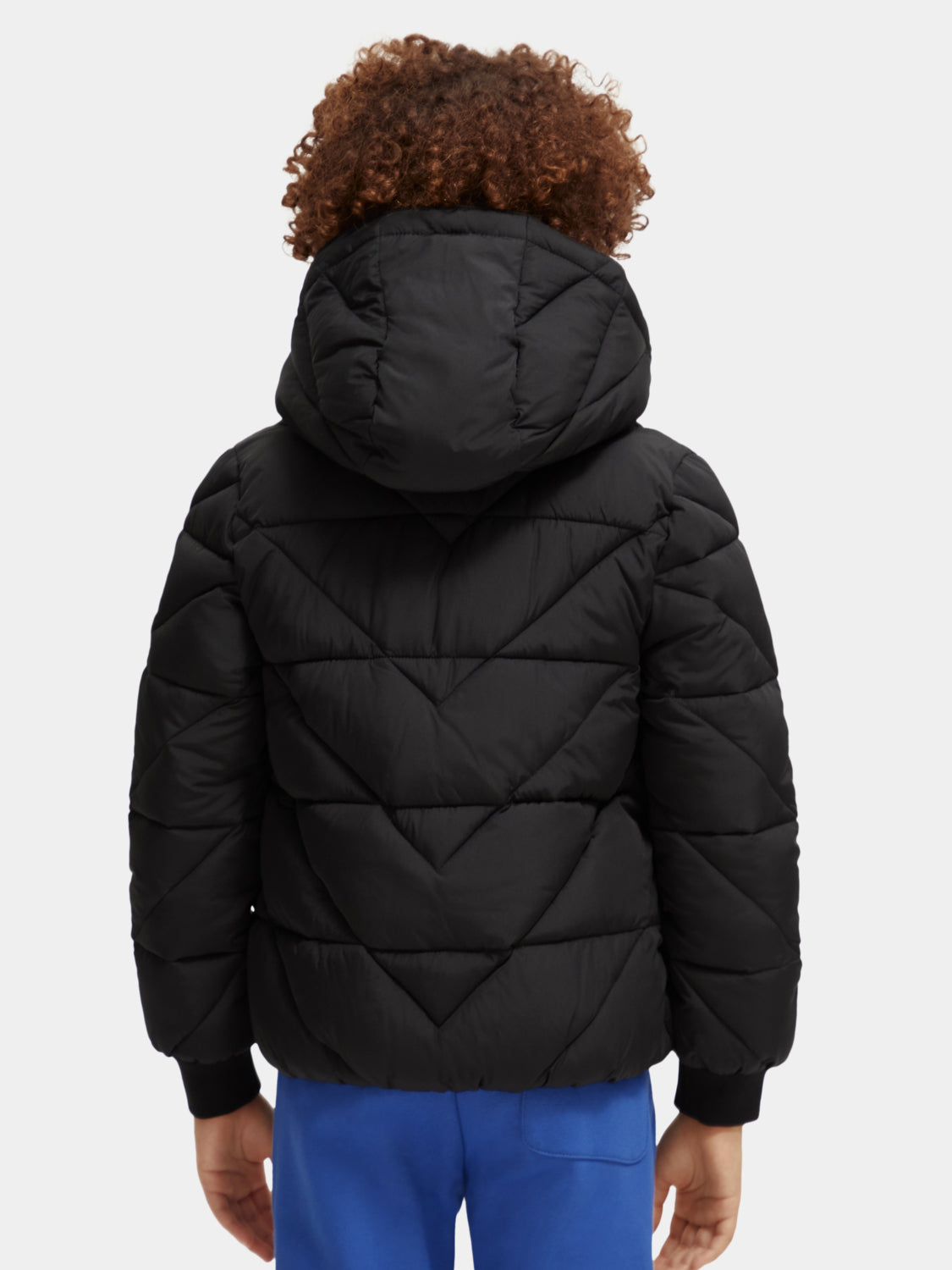 Kids - Water-repellent hooded jacket - Scotch & Soda AU