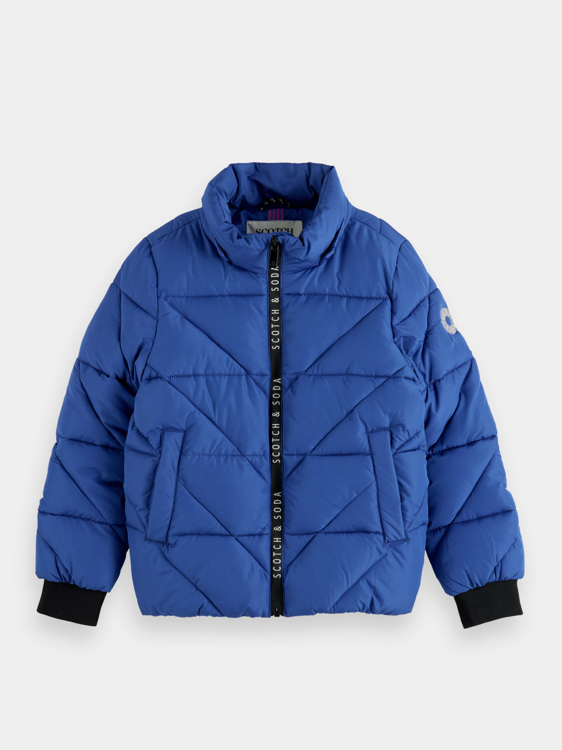 Kids - Water-repellent hooded jacket - Scotch & Soda AU