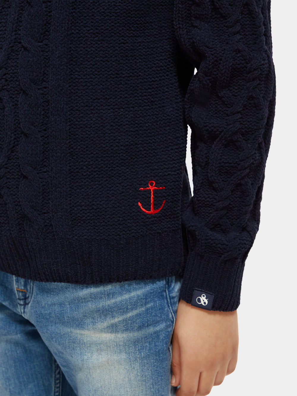 Kids - Cable knit pullover - Scotch & Soda AU