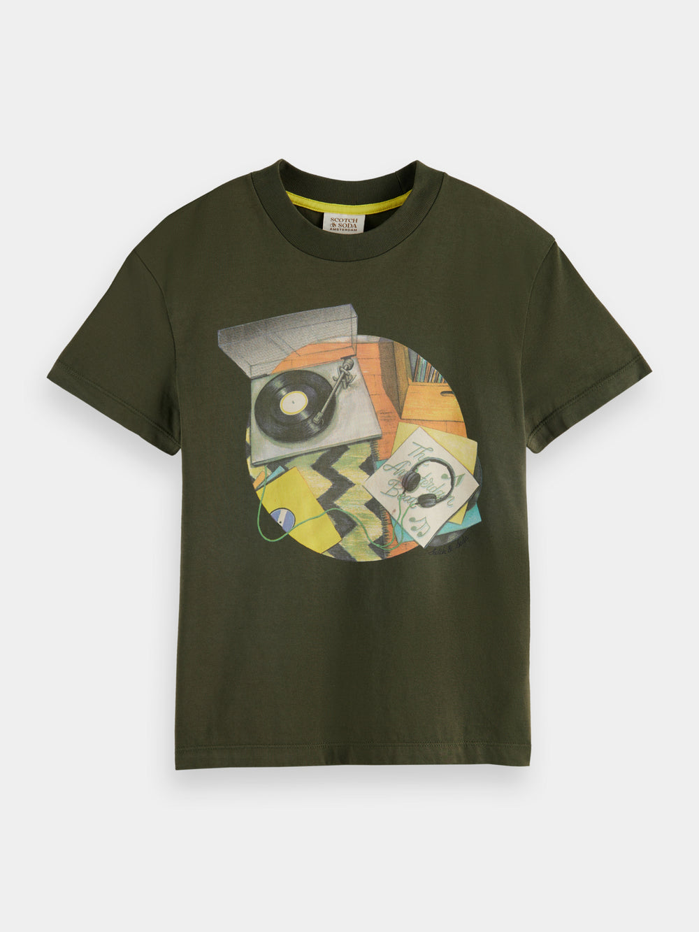 Kids - Loose-fit artwork t-shirt - Scotch & Soda AU