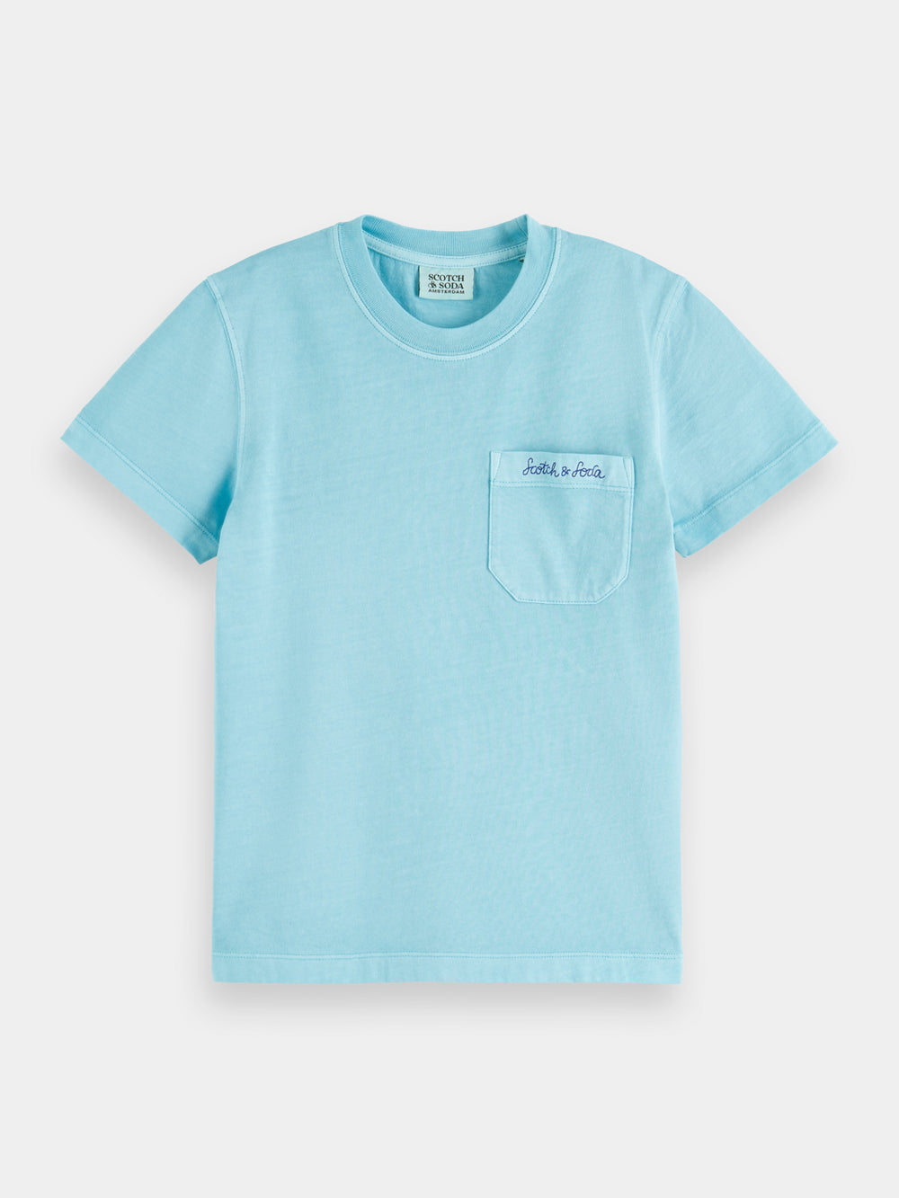 Kids - Relaxed-fit chest pocket t-shirt - Scotch & Soda AU