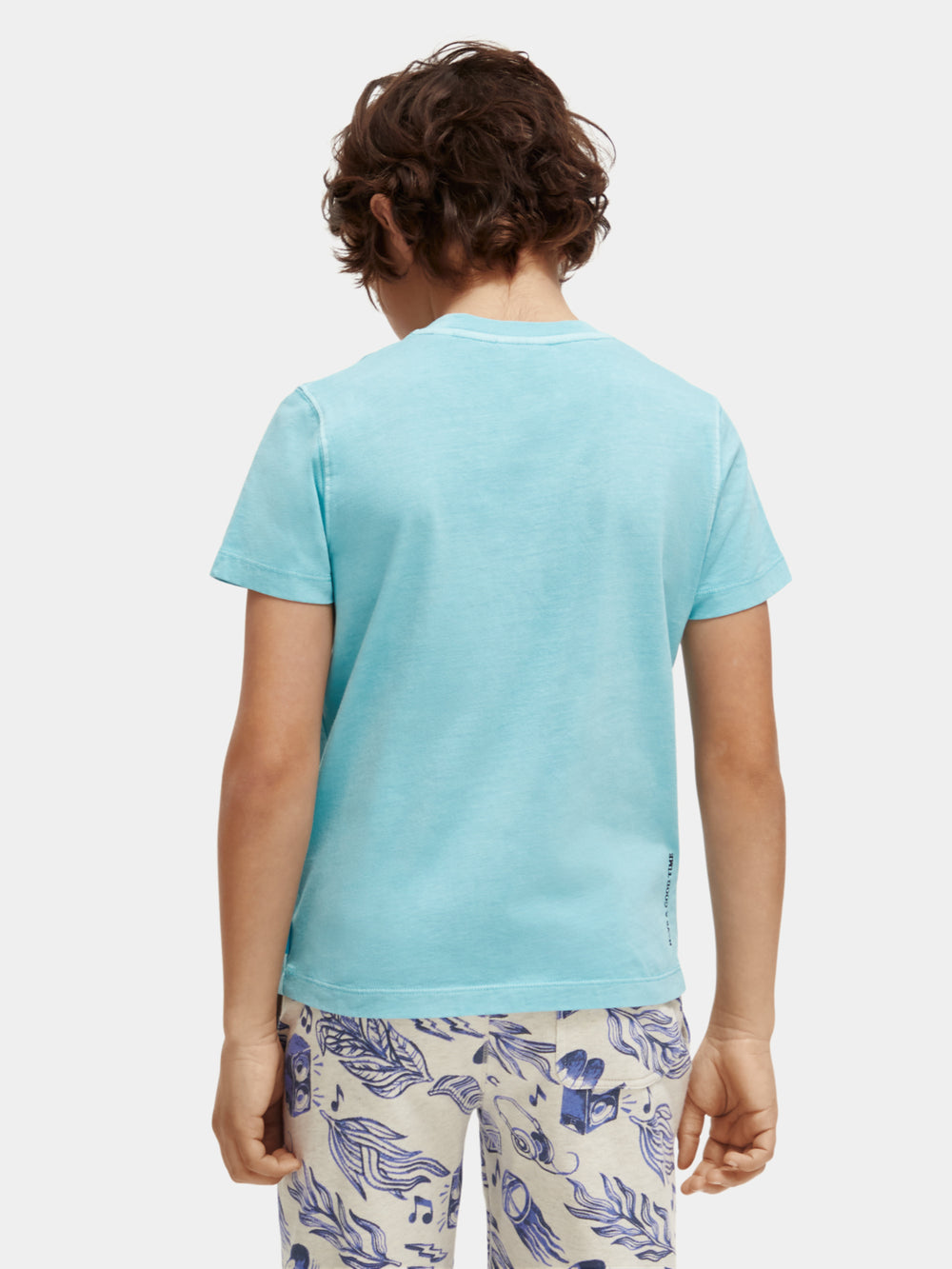 Kids - Relaxed-fit chest pocket t-shirt - Scotch & Soda AU