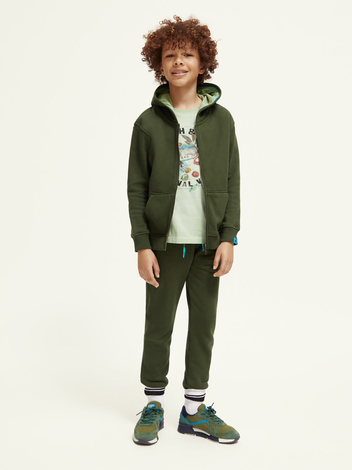 Kids - Knitted sweatpants - Scotch & Soda AU