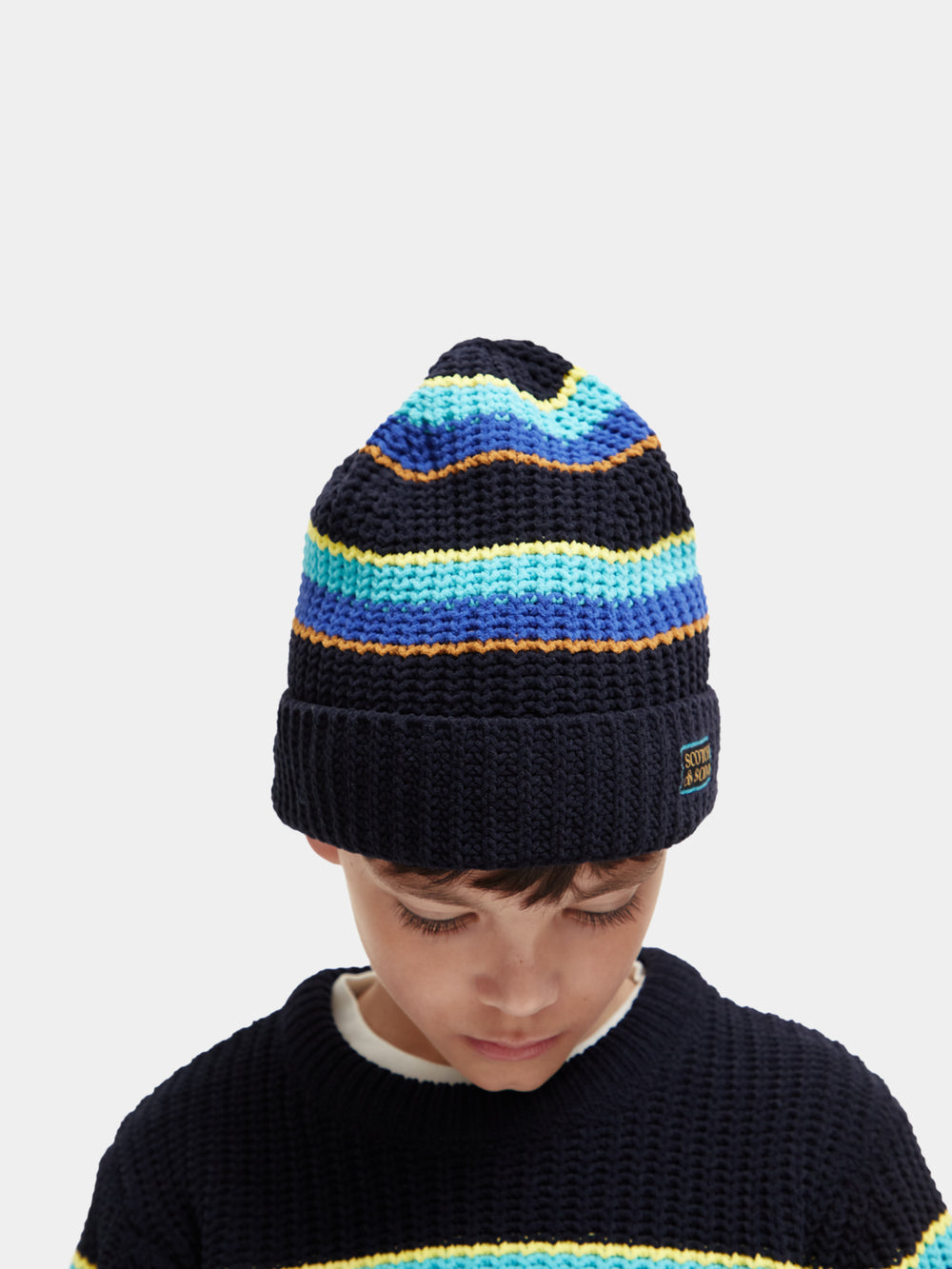 Kids - Colourful beanie - Scotch & Soda AU