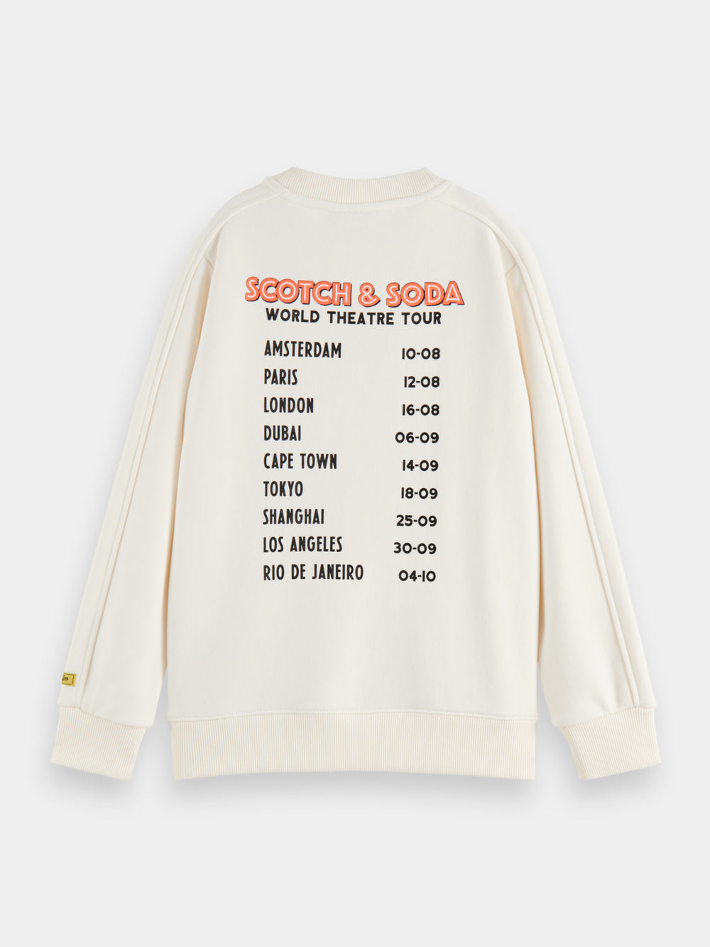 Kids - Relaxed-fit artwork sweatshirt - Scotch & Soda AU