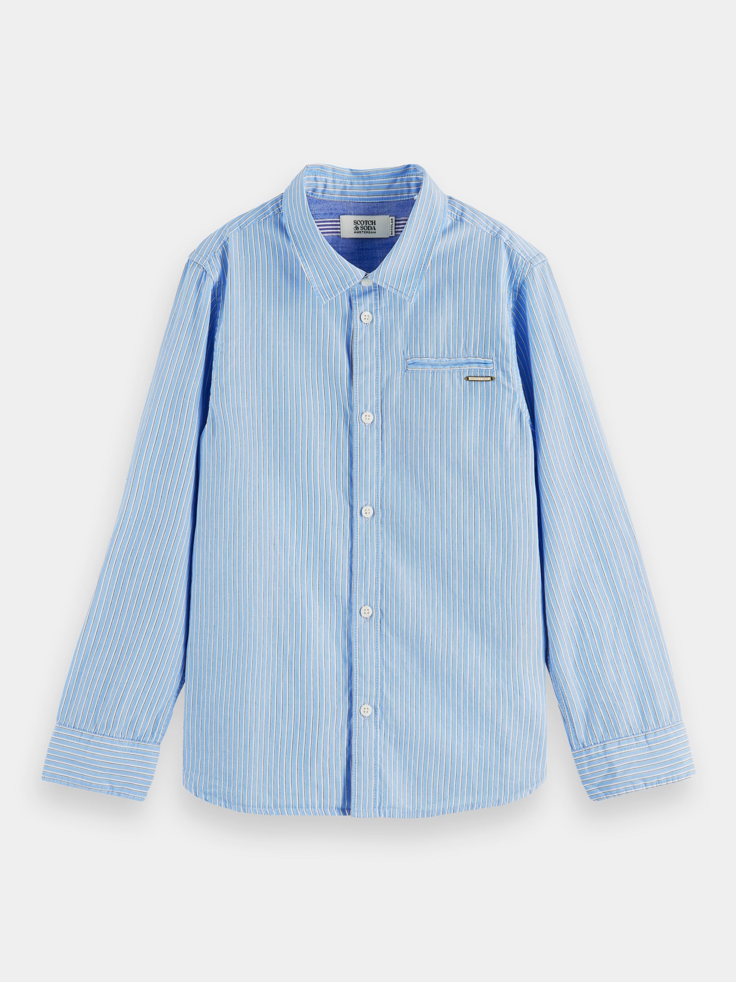 Blue on sale Scotch and Soda Button up