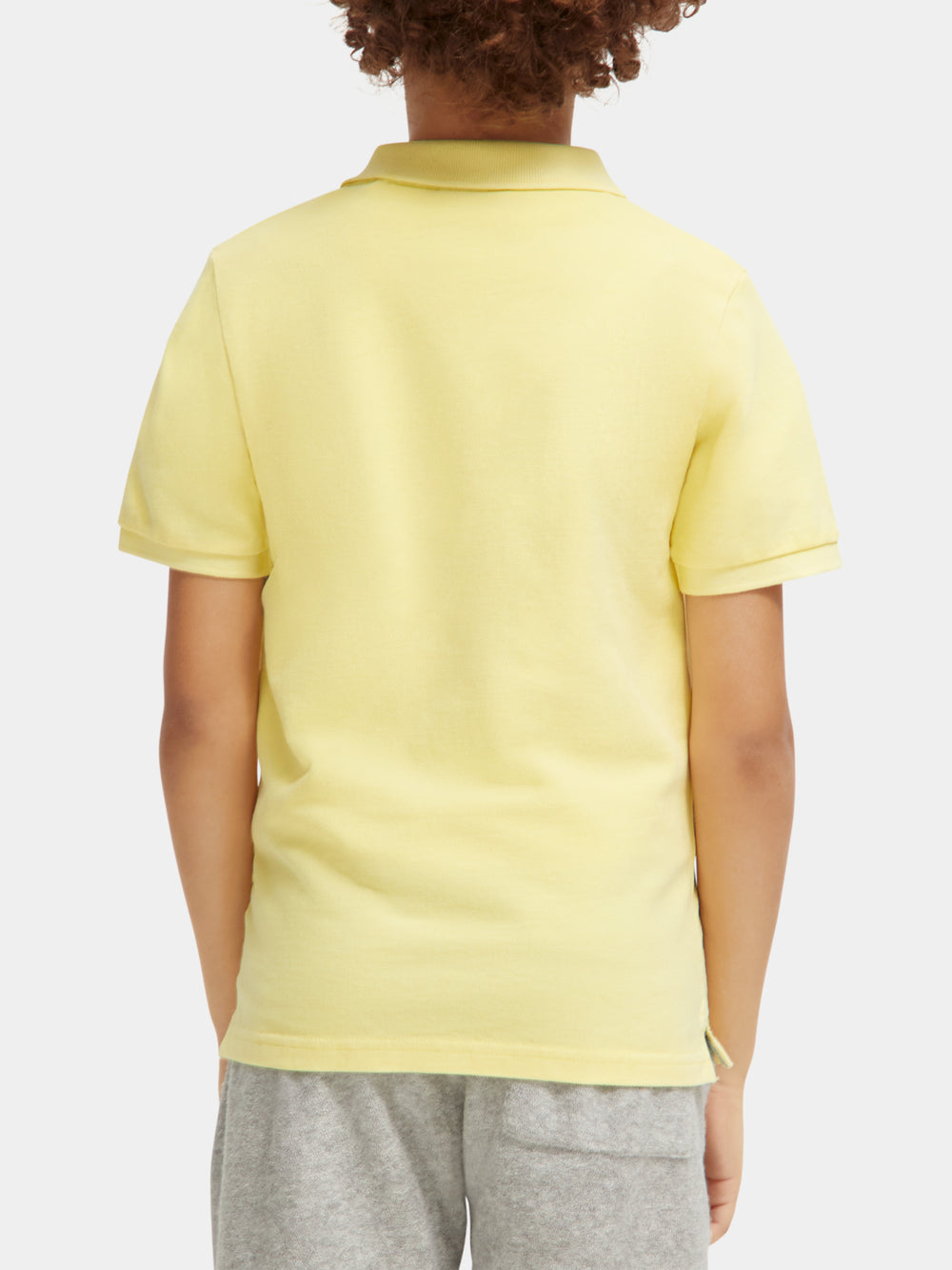 Garment-dyed pique polo shirt - Scotch & Soda AU