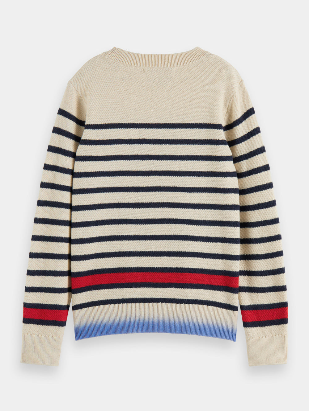 Striped crewneck sweater - Scotch & Soda AU