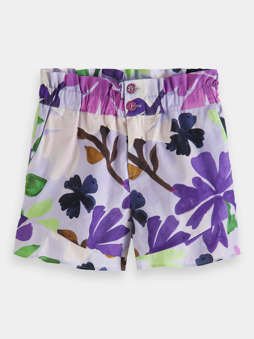 Printed elasticated waist shorts - Scotch & Soda AU
