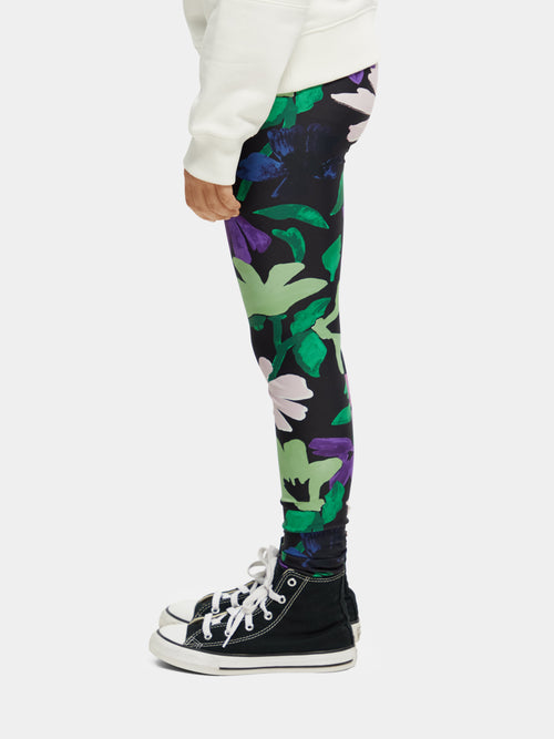 Printed floral leggings - Scotch & Soda AU