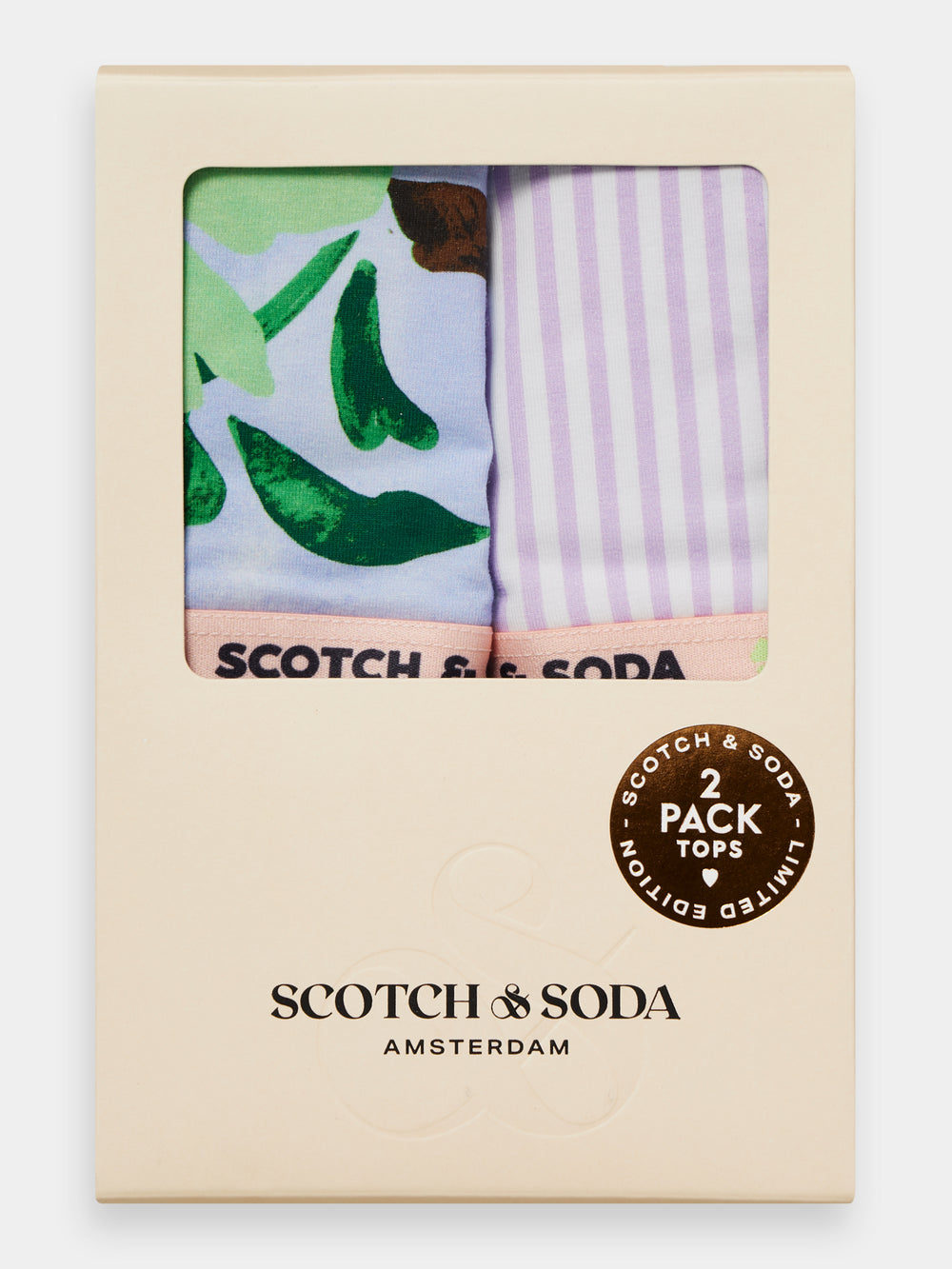 2-Pack bralette top - Scotch & Soda AU