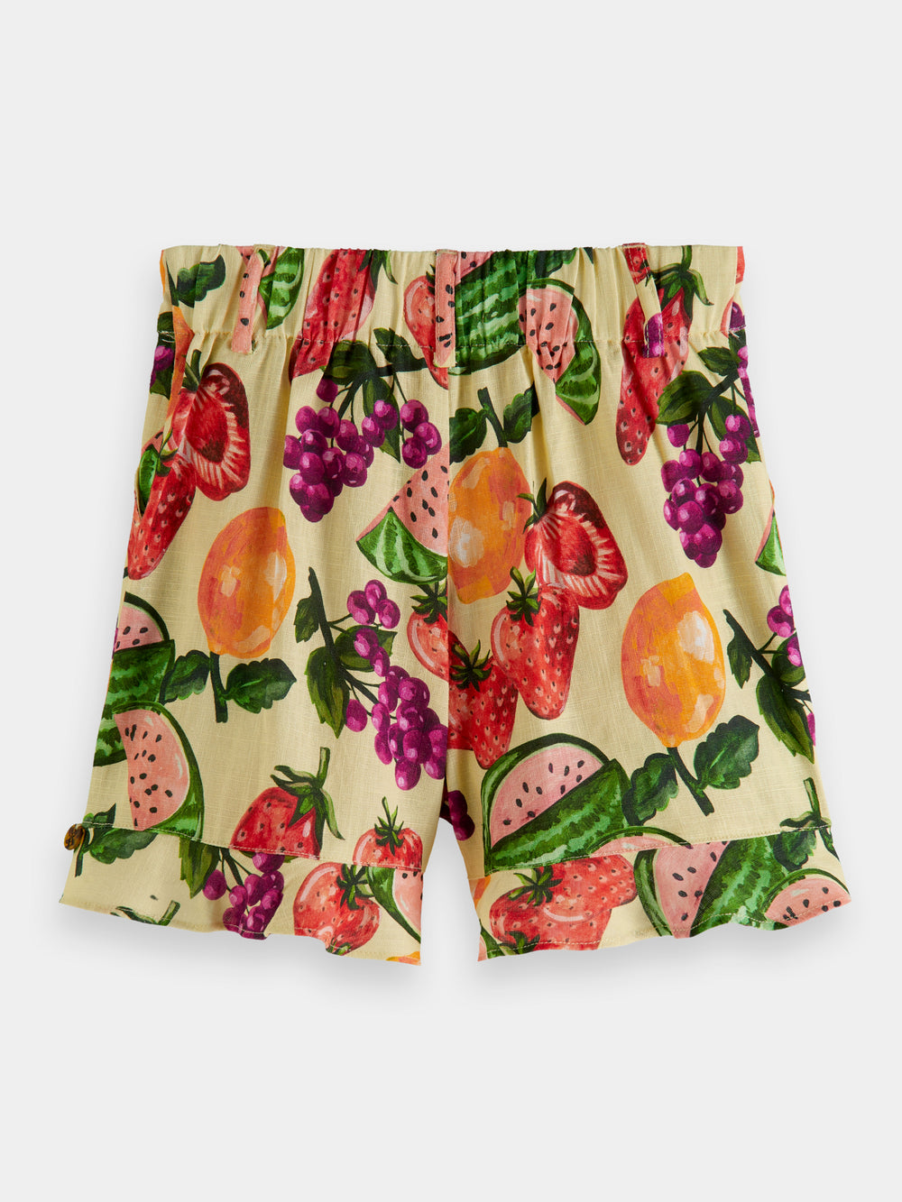 Printed ruffle shorts - Scotch & Soda AU