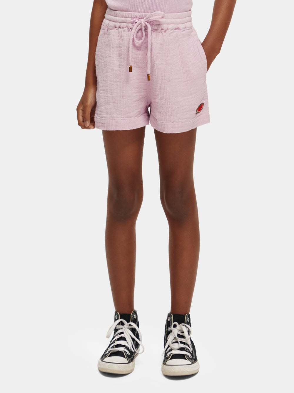 Relaxed-fit cotton shorts - Scotch & Soda AU