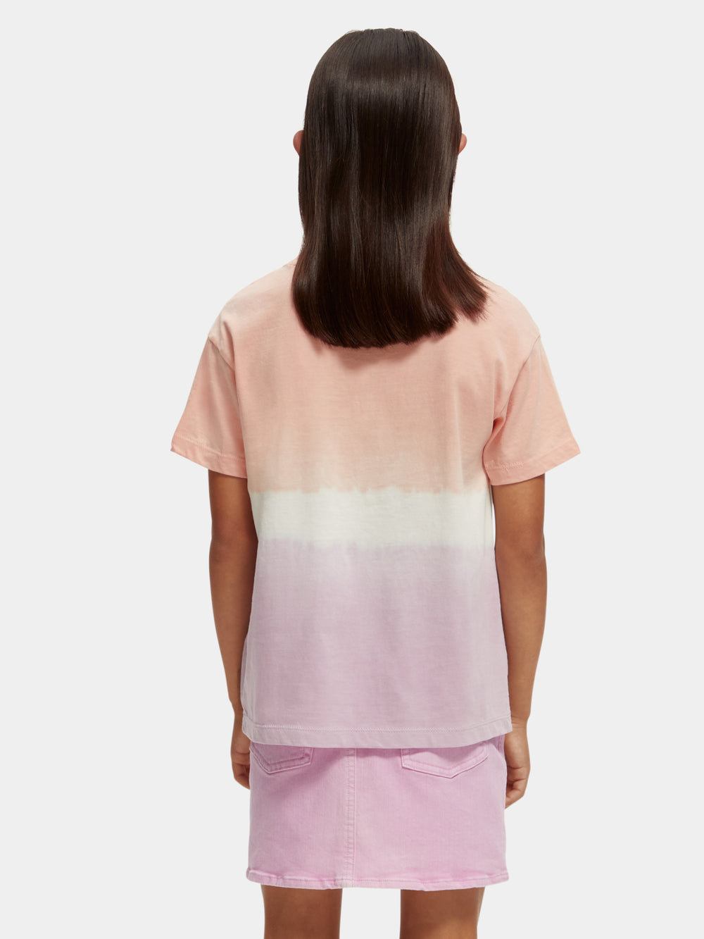 Relaxed fit dip-dyed artwork t-shirt - Scotch & Soda AU