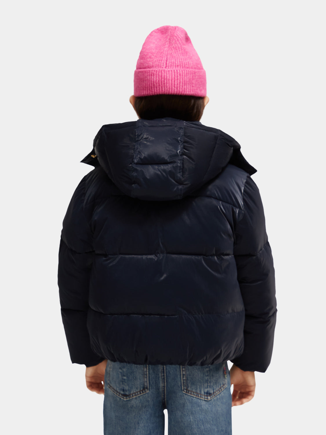 Kids - Shiny puffer jacket - Scotch & Soda AU