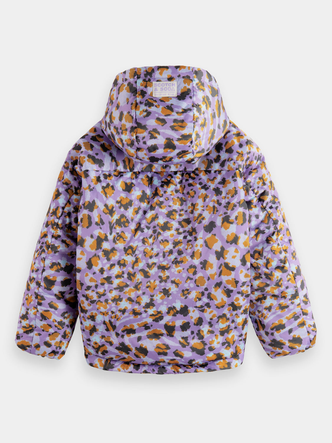 Kids - Water-repellent hooded jacket - Scotch & Soda AU