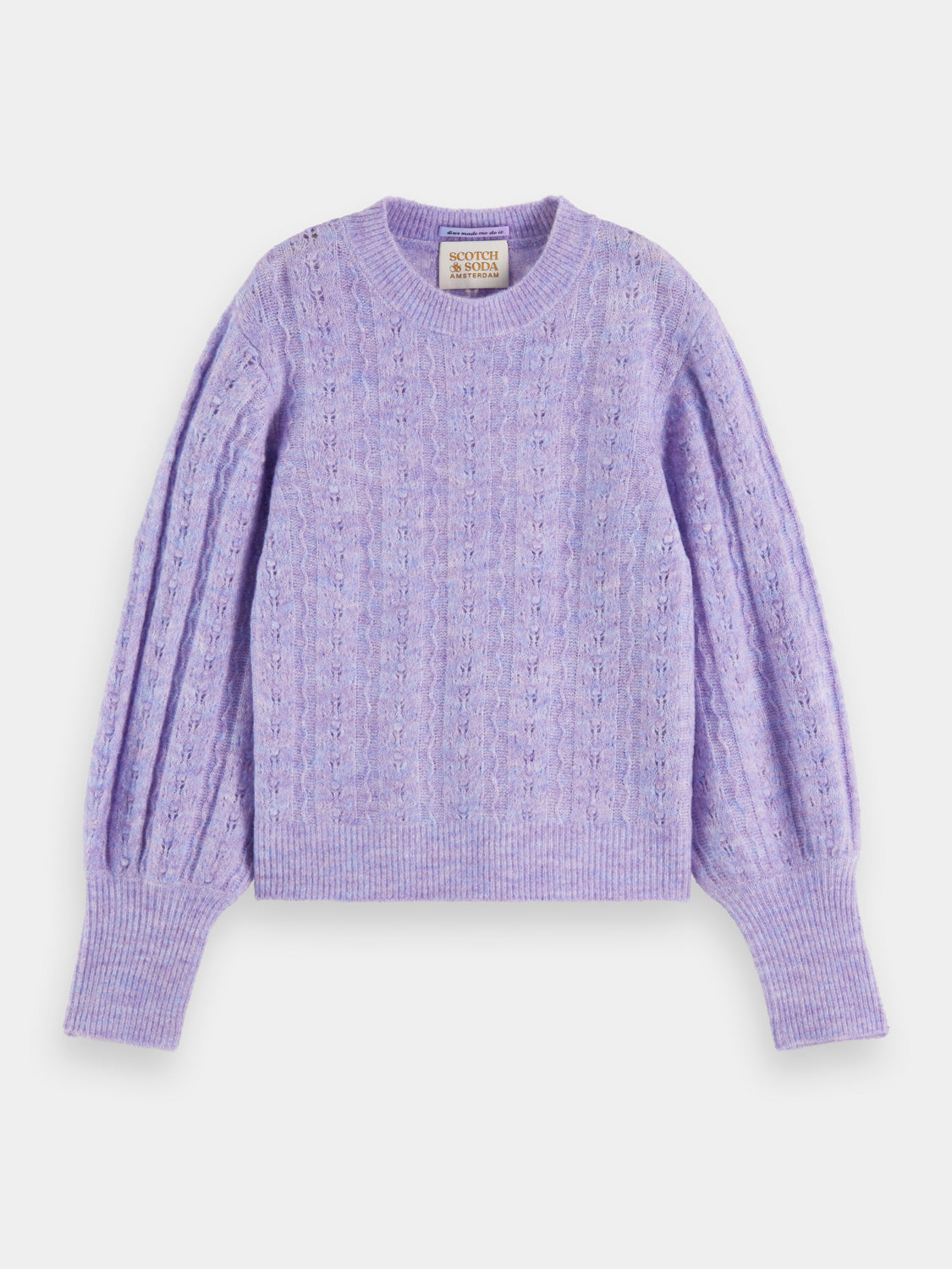 Kids - Knitted structured pullover - Scotch & Soda AU