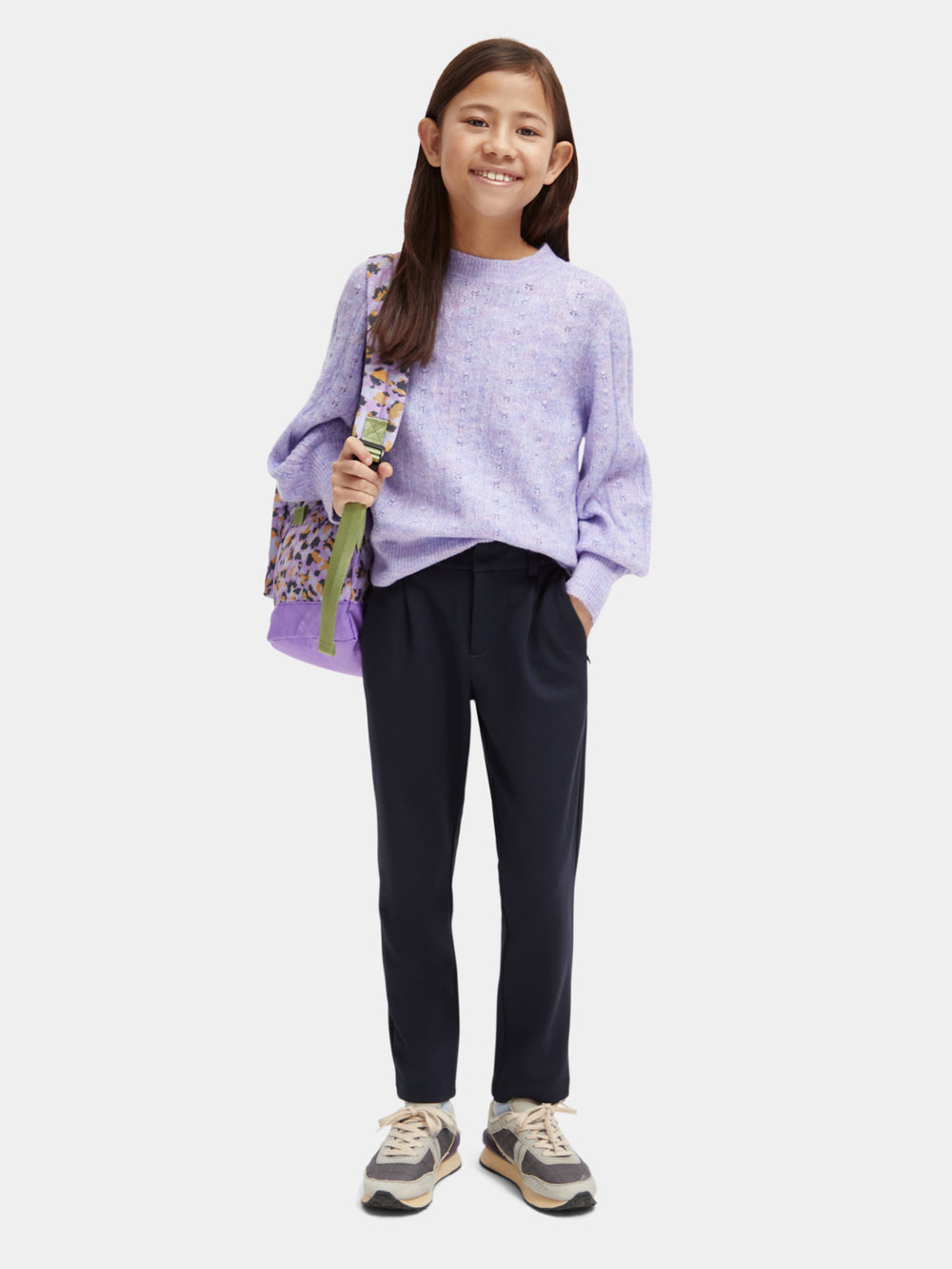 Kids - Knitted structured pullover - Scotch & Soda AU