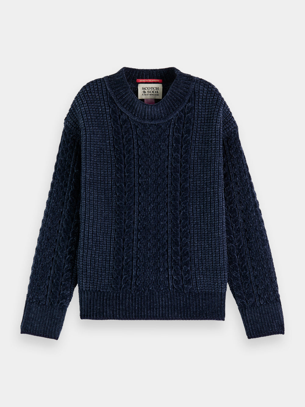 Kids - Chenille cable knit pullover - Scotch & Soda AU