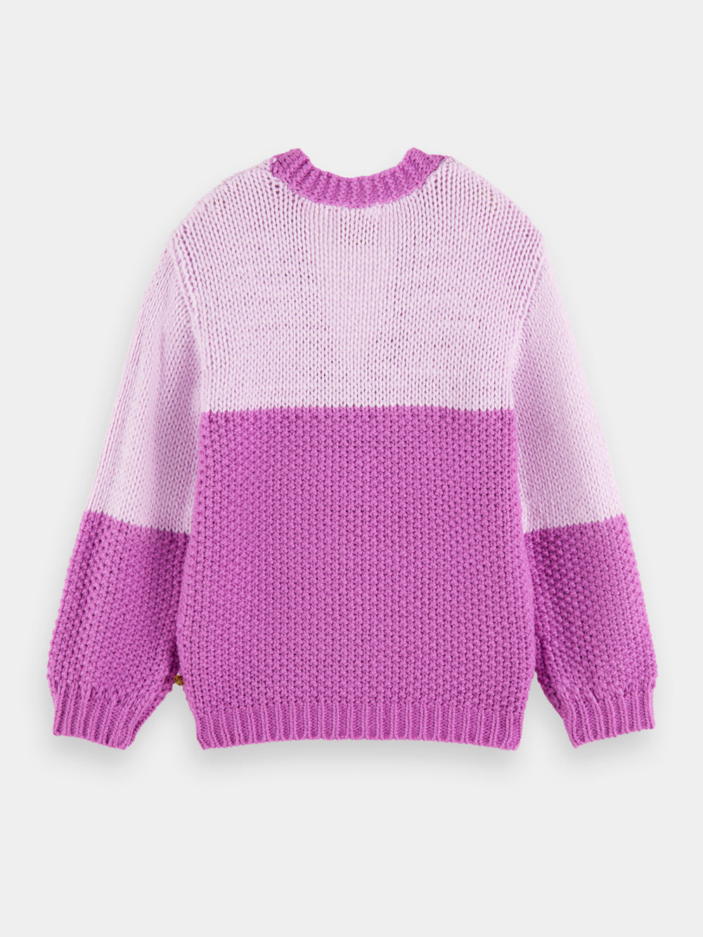 Kids - Knitted colourblock cardigan - Scotch & Soda AU