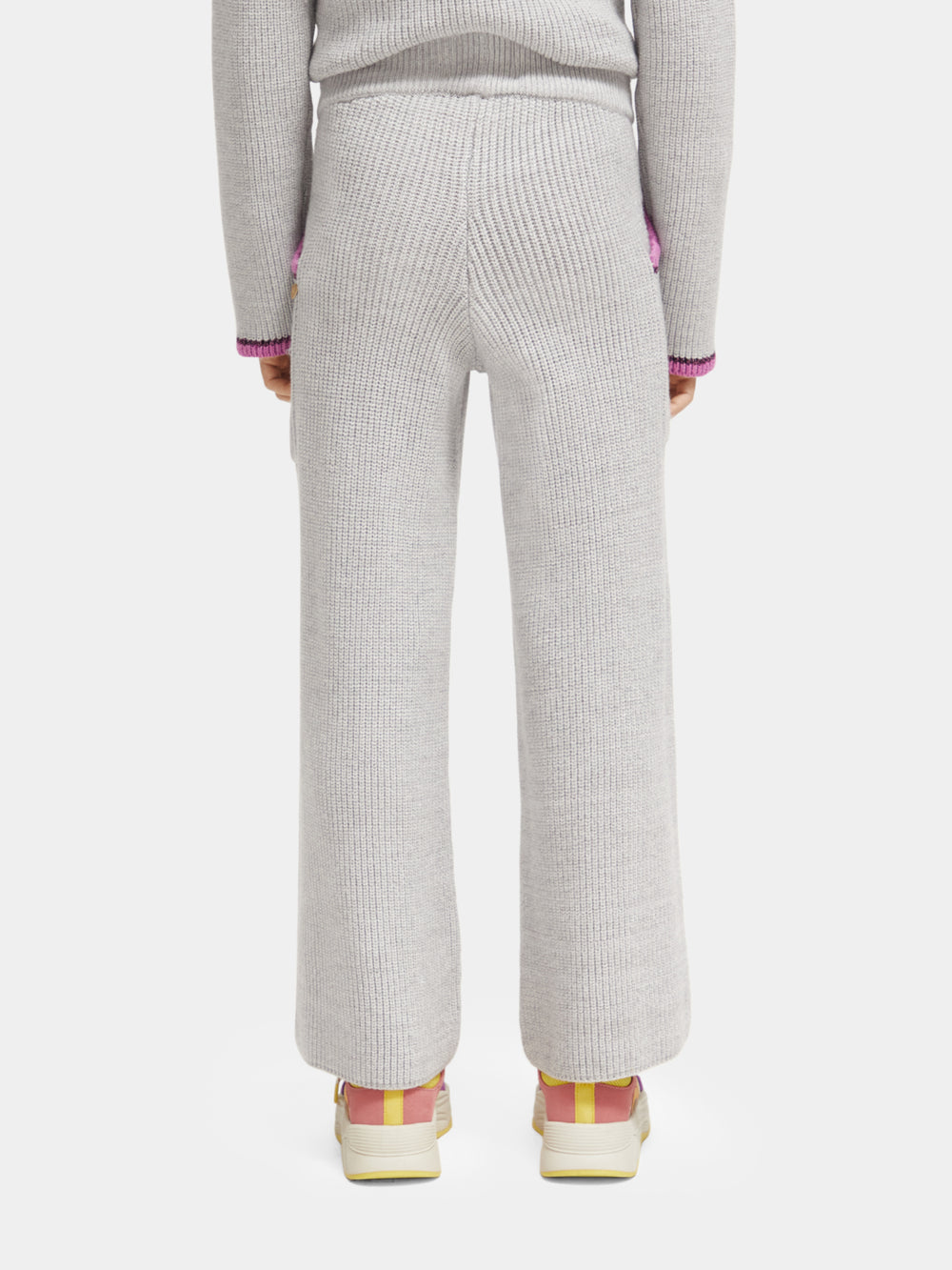 Kids - Wide-leg knitted sweatpants - Scotch & Soda AU