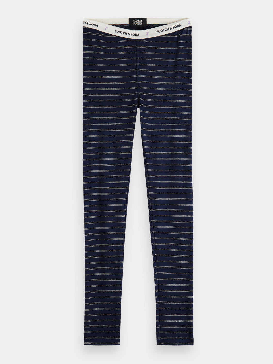 Kids - Striped glitter leggings - Scotch & Soda AU