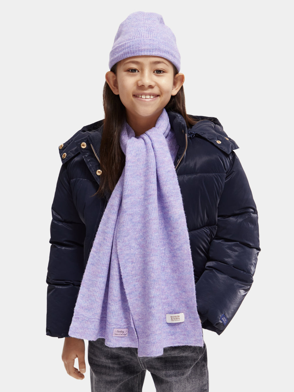 Kids - Knitted scarf - Scotch & Soda AU