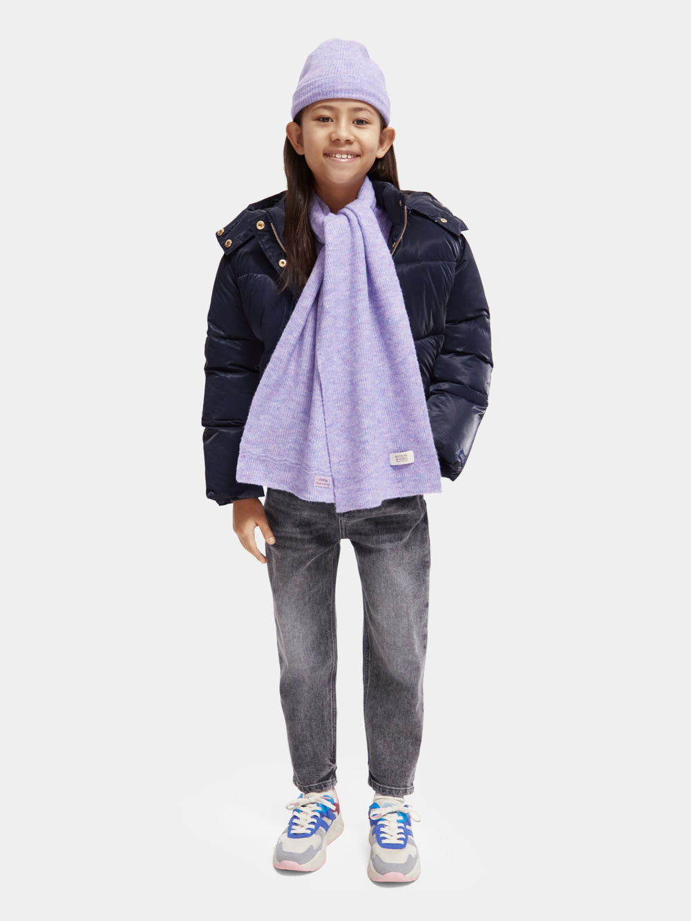 Kids - Knitted scarf - Scotch & Soda AU