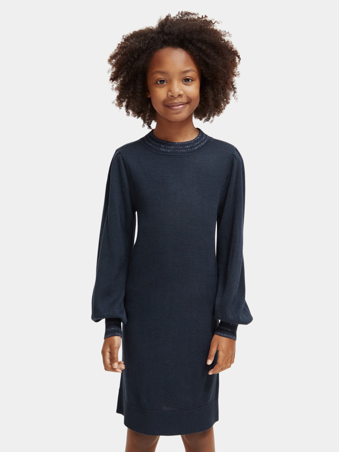 Kids - Fitted knit dress - Scotch & Soda AU