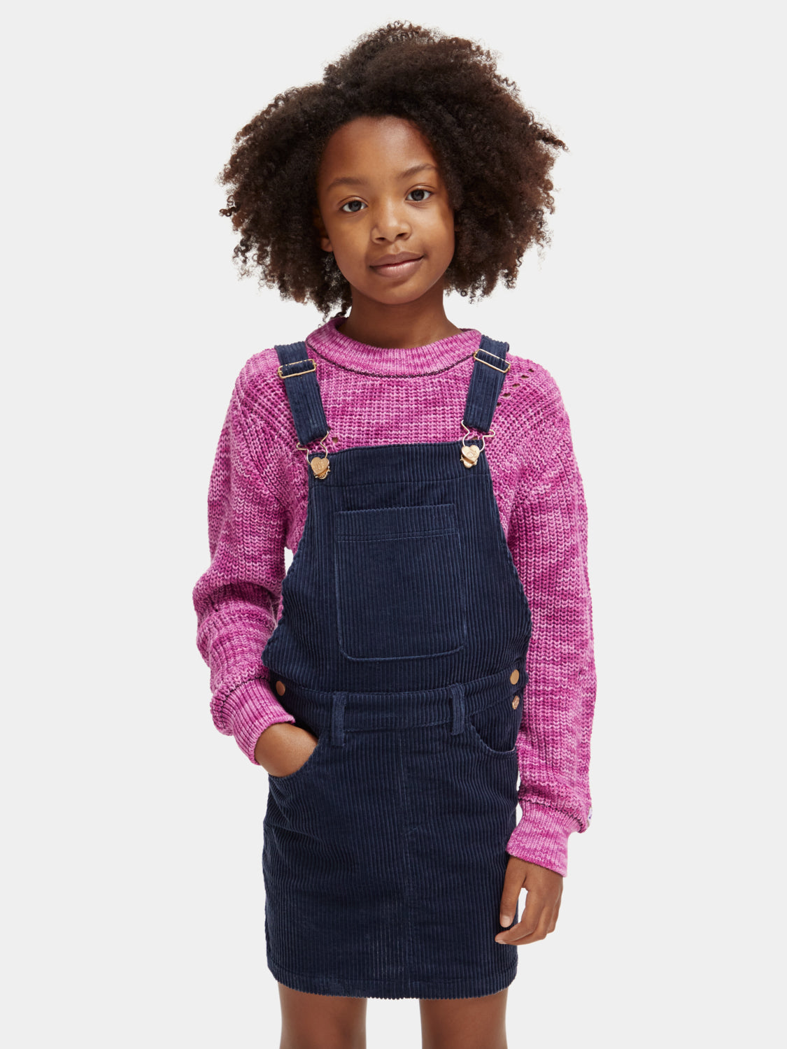 Kids Corduroy dungaree dress Scotch Soda AU