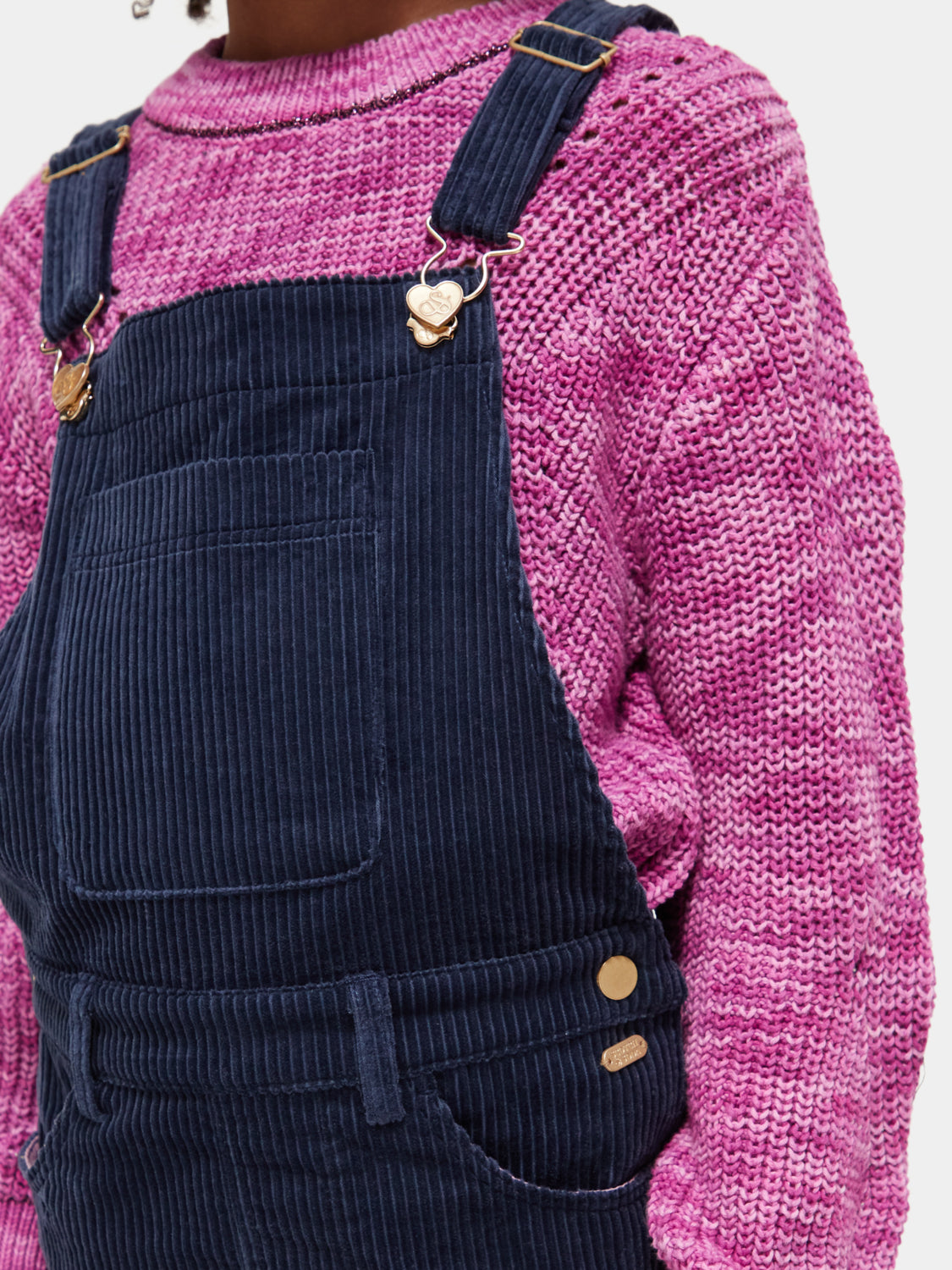 Kids - Corduroy dungaree dress - Scotch & Soda AU