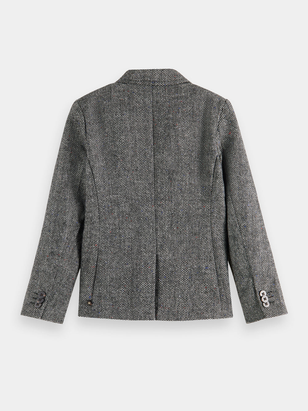 Kids - Wool-blend herringbone blazer - Scotch & Soda AU