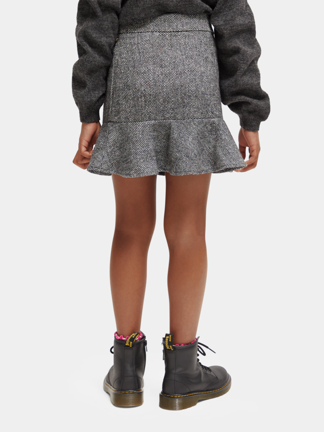 Kids - Herringbone mini skirt - Scotch & Soda AU