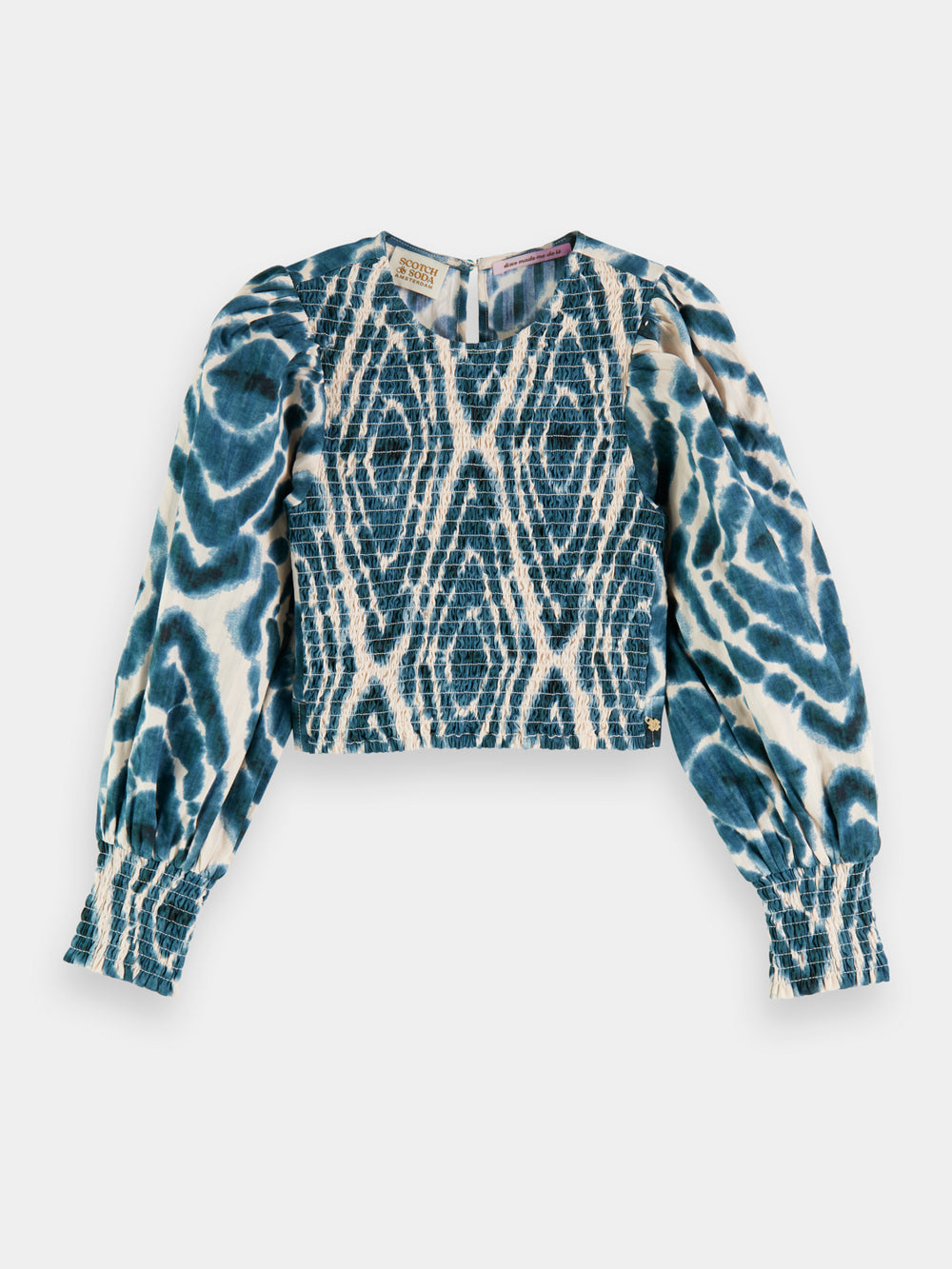 Kids - All-over printed long-sleeved top - Scotch & Soda AU