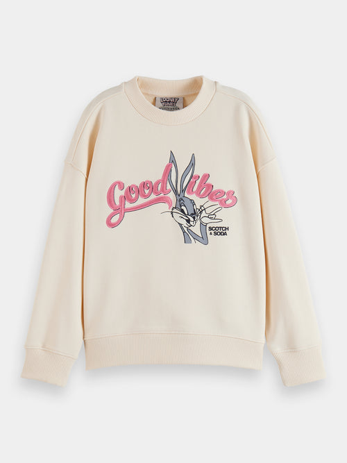 Looney Tunes x Scotch & Soda loose-fit organic cotton artwork sweatshirt - Scotch & Soda AU