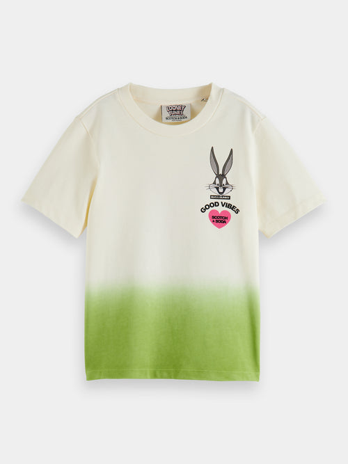 Looney Tunes x Scotch & Soda relaxed-fit dip-dyed artwork T-shirt - Scotch & Soda AU