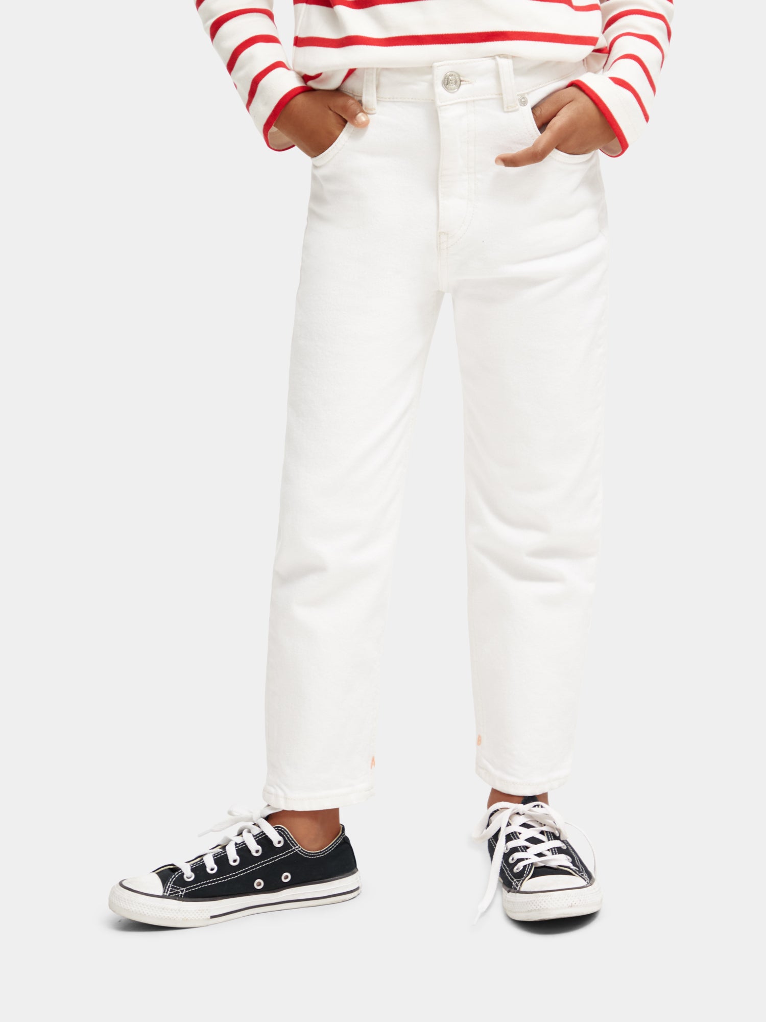 Tide high-rise balloon-fit jeans - Scotch & Soda AU